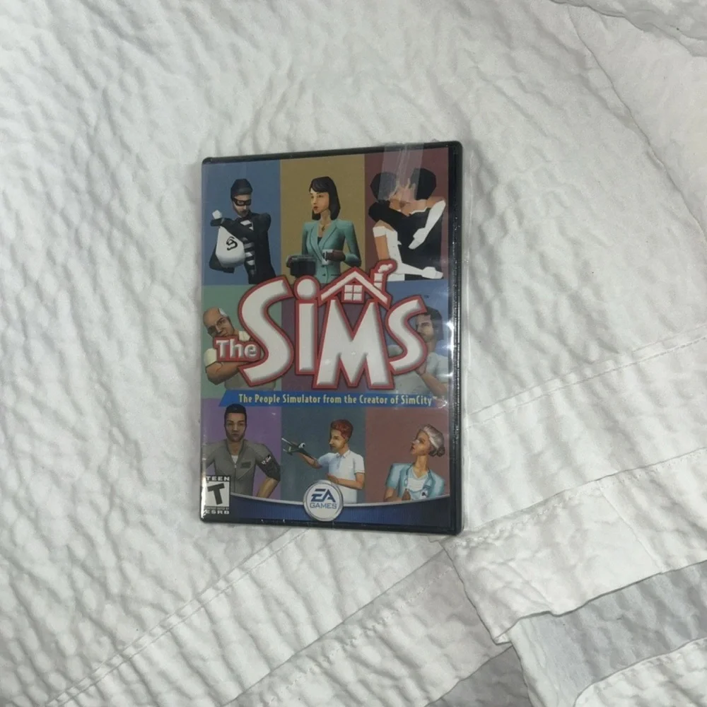 The Sims PC Game Case - Multicolor Box Art (EA)